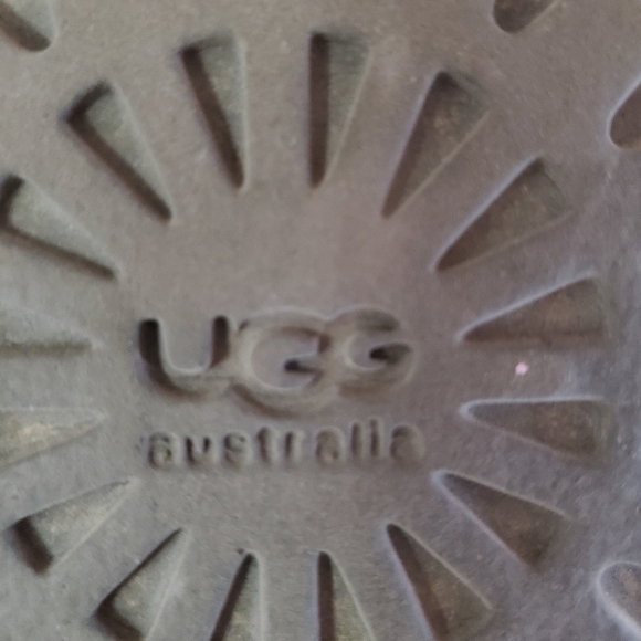 UGG girls  Youth size 2. Cardyll.  Gray knit with colorful buttons. - Picture 3 of 6